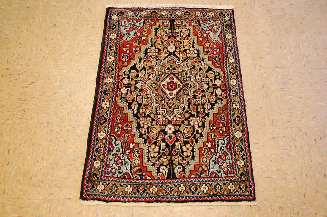 c1910s ANTIQUE FINE MINT SARUK FERAHAN RUG 2'1"x3'3" (1 of 9)