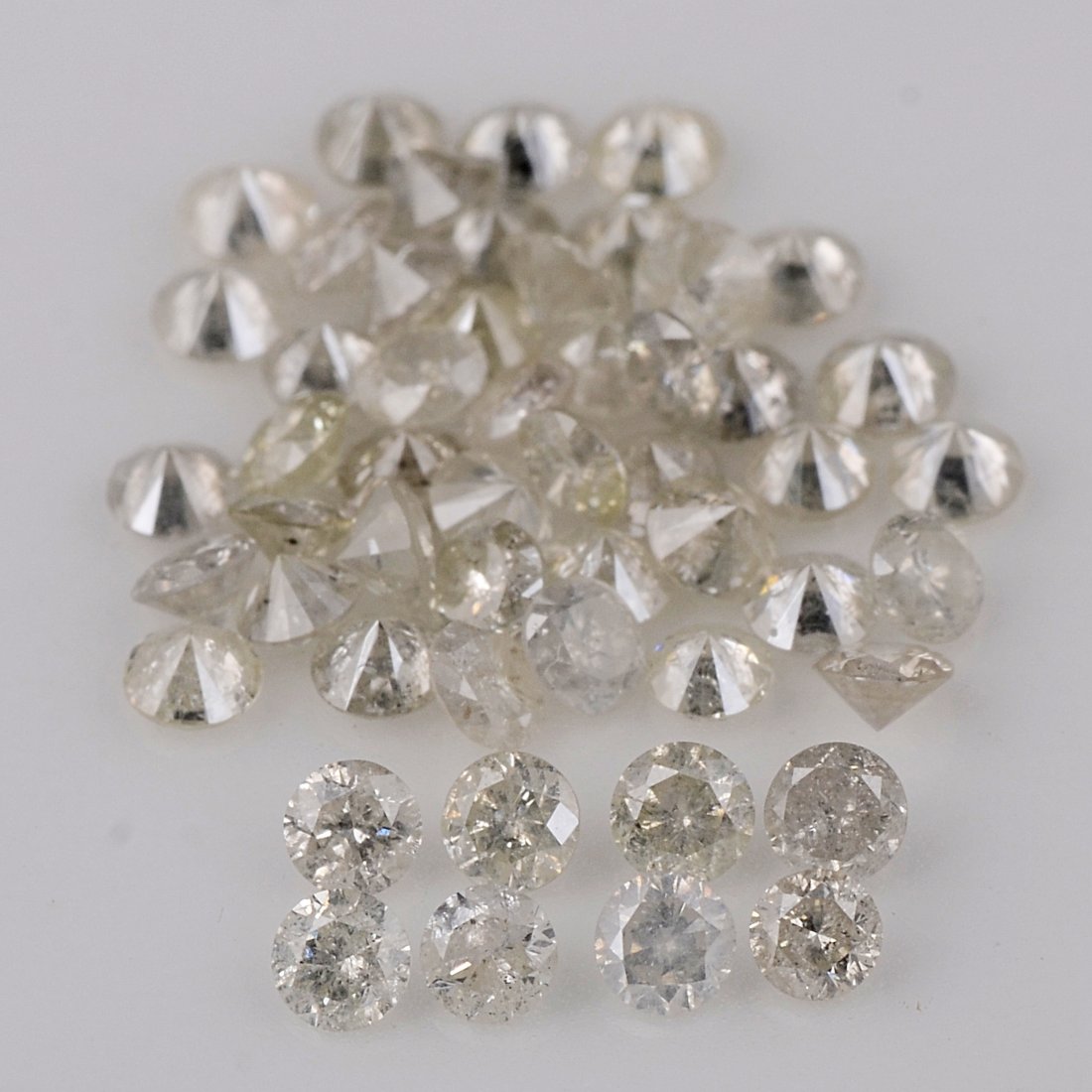 3.80 Carat K - M Color Natural Round Diamond Loose (1 of 8)