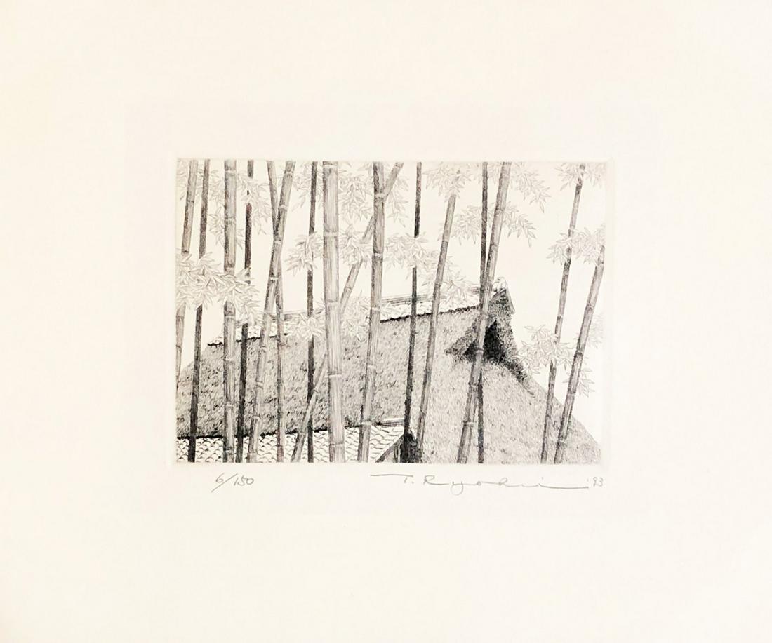 Ryohei Tanaka (1933 - 2019) : House In Bamboo Grove (1 of 1)