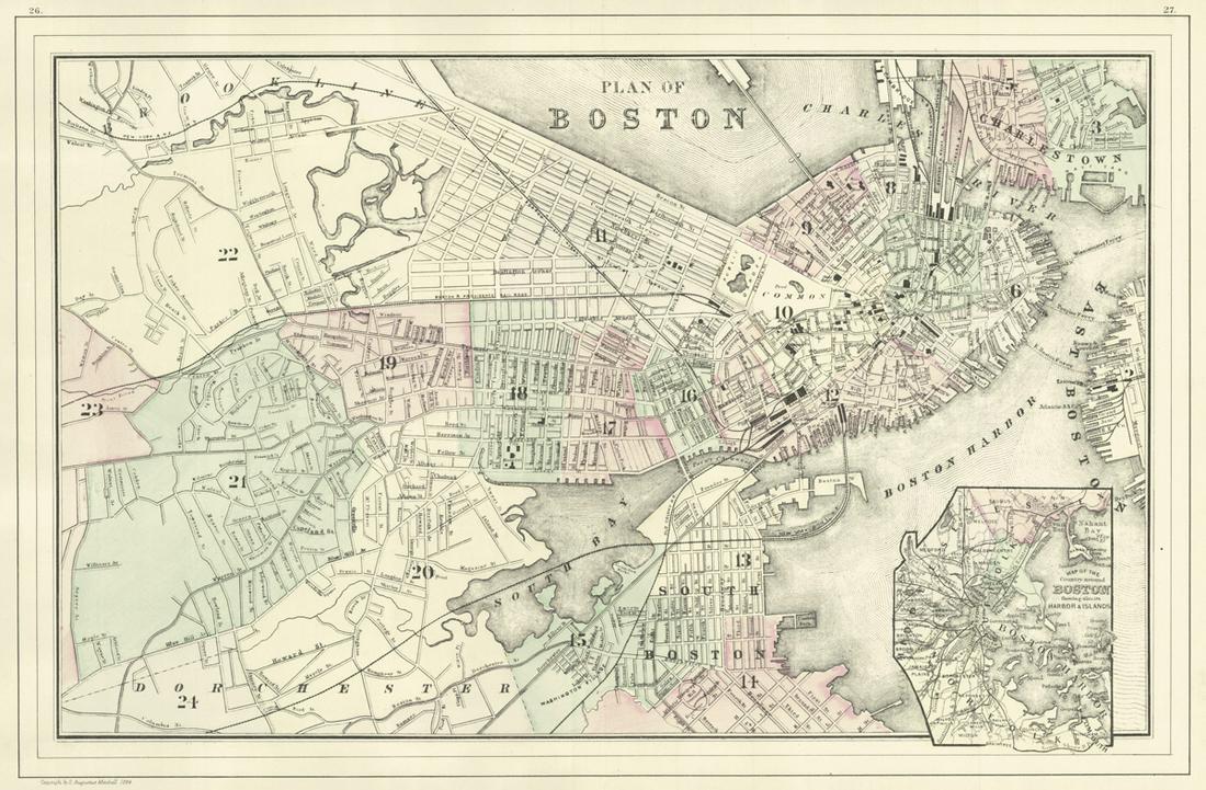 Plan of Boston (1 of 1)