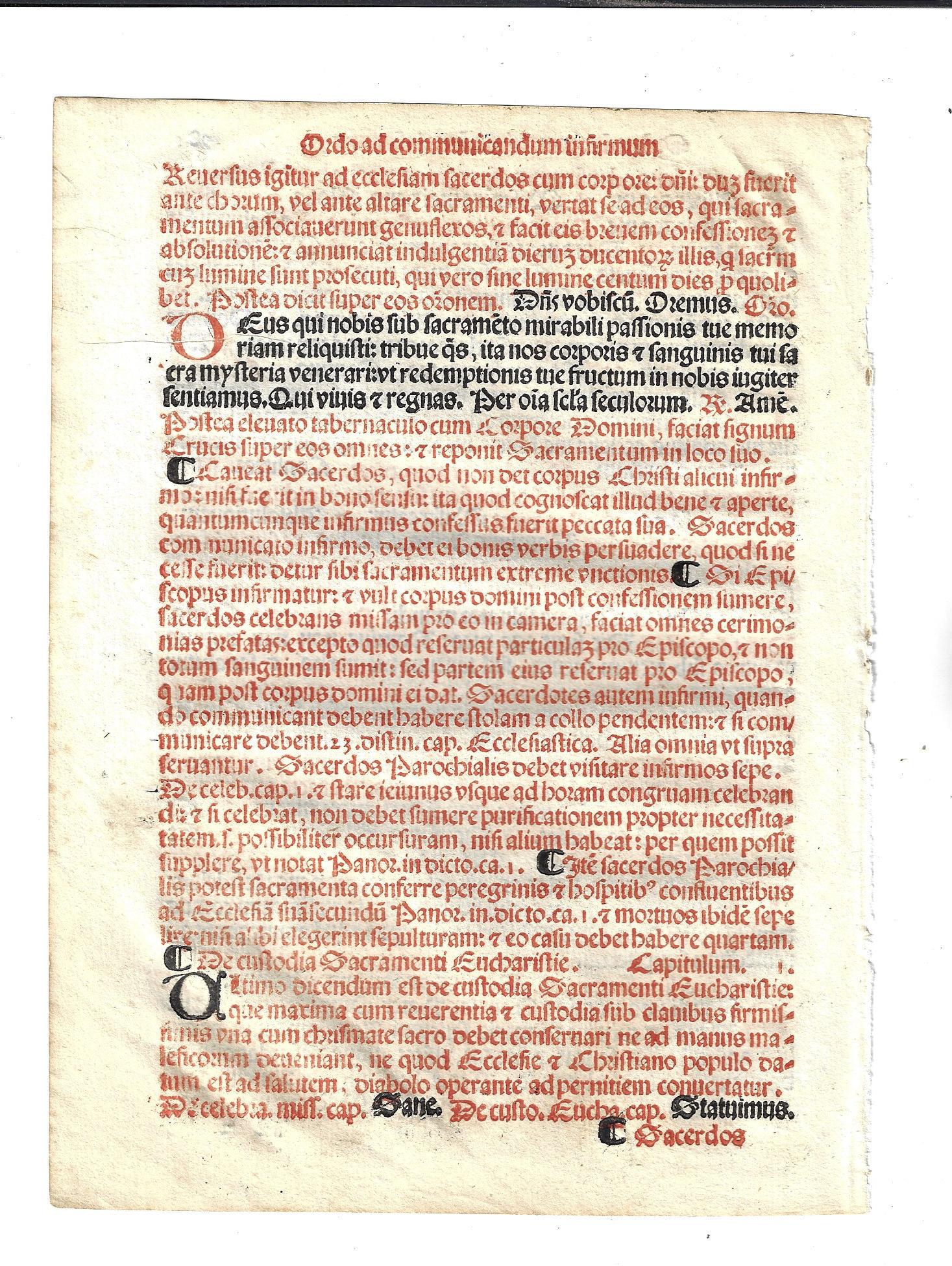 1567 Catholic Prayer Leaf Red and Black (1 of 2)