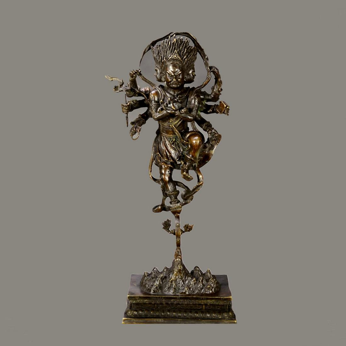 Bronze buddha sculpture (1 of 10)