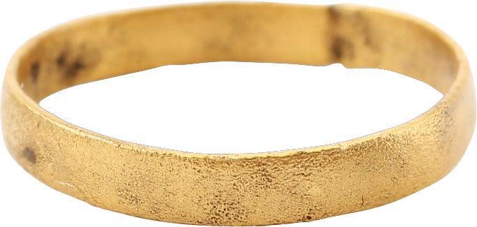 VIKING WOMAN’S WEDDING RING C.1000 AD SZ 6 ¾ (1 of 3)
