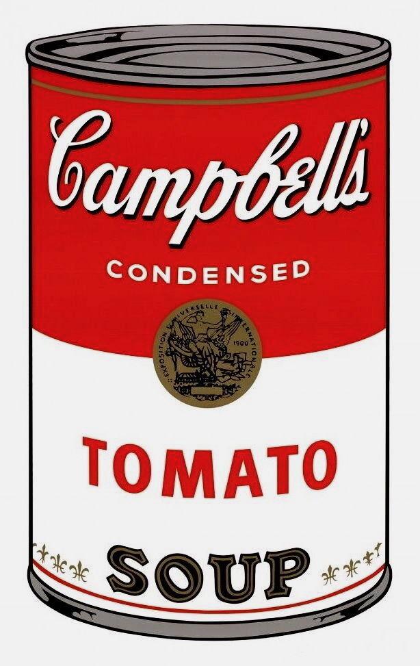 Campbell's Soup - Tomato (Sunday B. Morning): Andy (1 of 2)