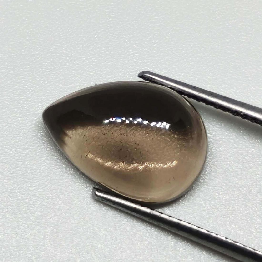 5.35 ct Natural Smoky Quartz: No Reserve! Gemstones: Smoky Quartz Carat Weights: 5.35 ct Size/Dimensions: 14 x 10 x 5.3 mm Origin : Scotland Shipping: Domestic: Flat-rate of $7.00 to anywhere within the contiguous U.S. Internation