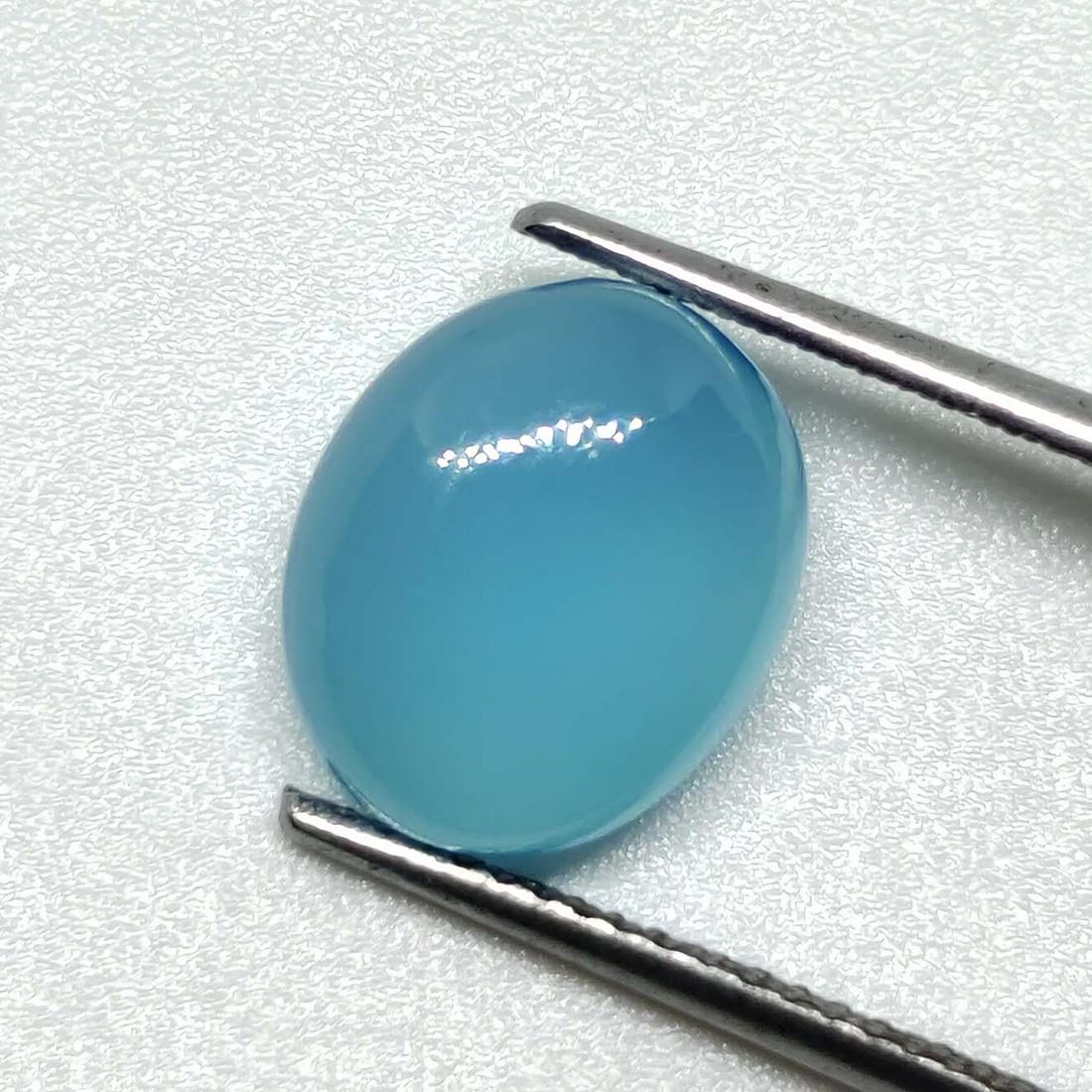 3.05 ct Natural Blue Chalcedony: No Reserve! Gemstones: Chalcedony Carat Weights: 3.05 ct Size/Dimensions: 10.80 x 9 x 4 mm Origin : India Shipping: Domestic: Flat-rate of $7.00 to anywhere within the contiguous U.S. International: F