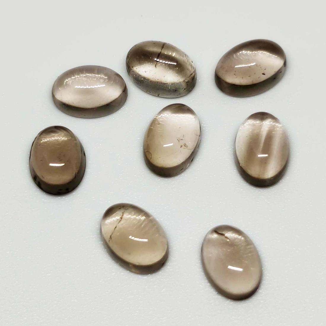 7.90 ct Natural Smoky Quartz Lot: No Reserve! Gemstones: Smoky Quartz Carat Weights: 7.90 ct Size/Dimensions: 7 x 5 x 4 mm Origin : Scotland Shipping: Domestic: Flat-rate of $7.00 to anywhere within the contiguous U.S. International: 