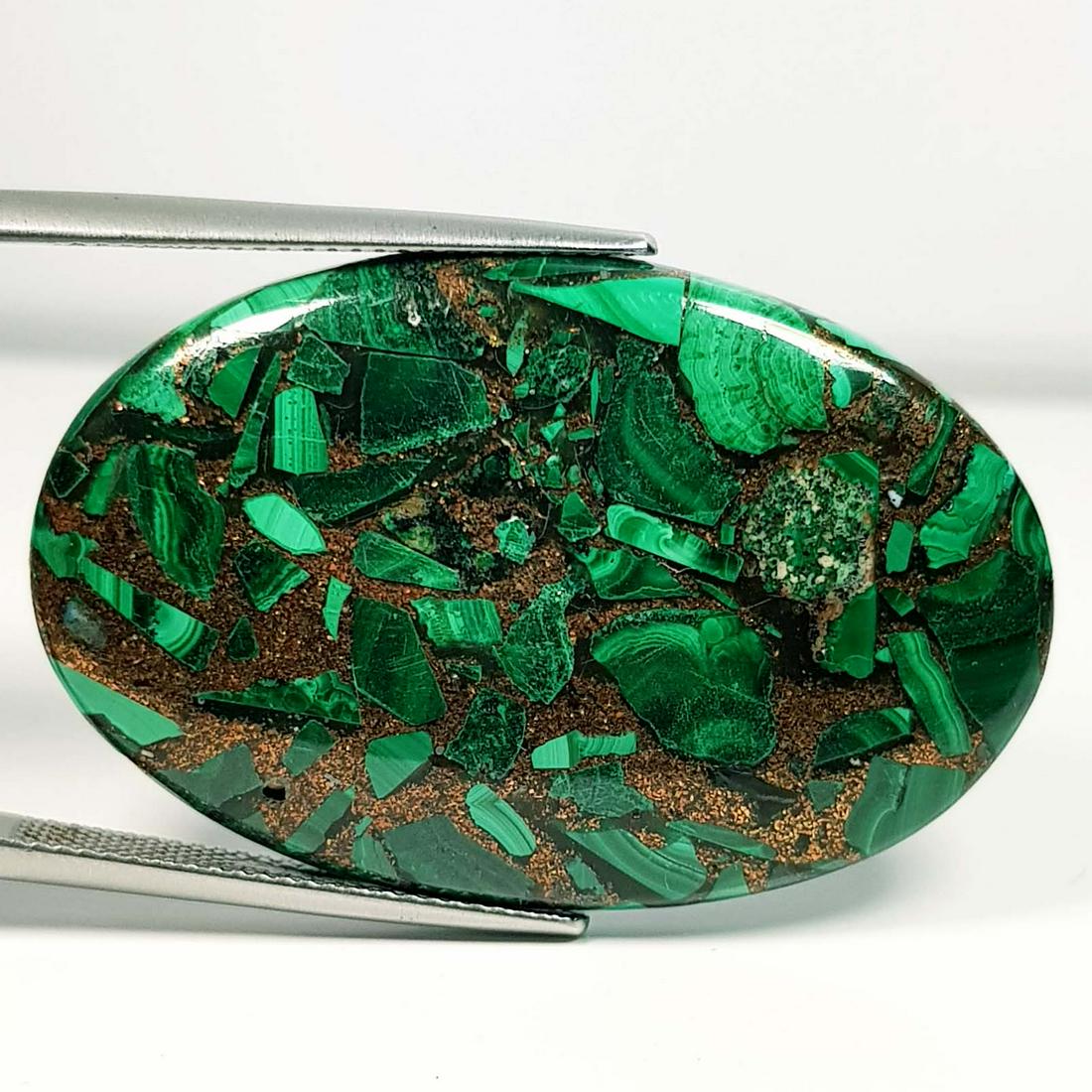 42.04 ct Composite Copper Malachite (1 of 5)
