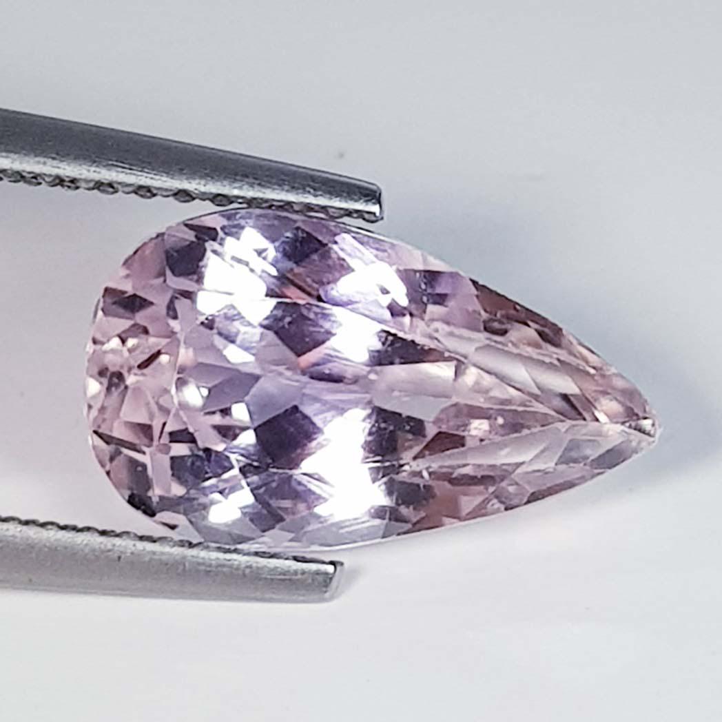 Natural Pink Kunzite Pear Cut 4.75 ct (1 of 5)