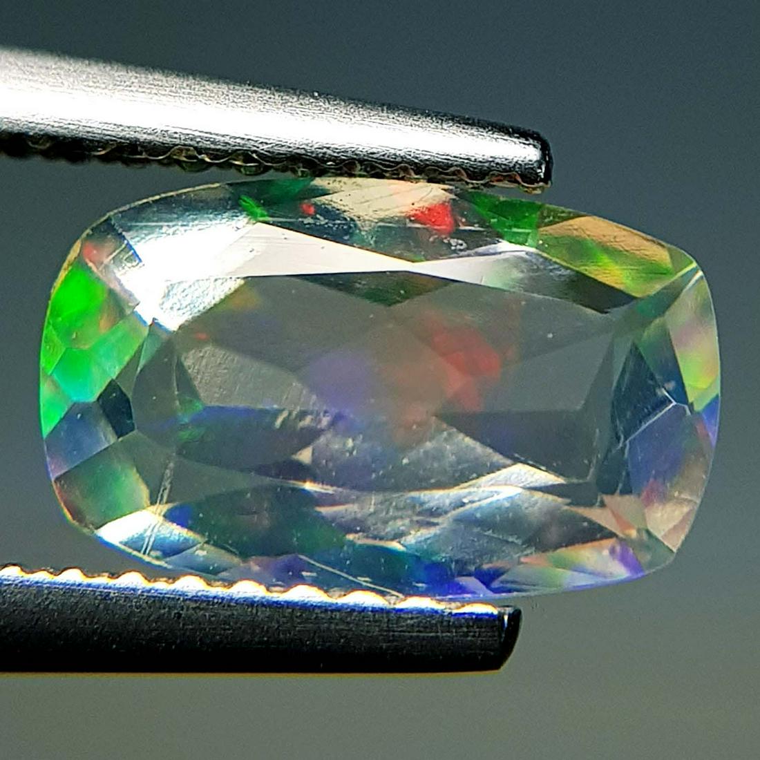 Natural Fire Opal Cushion Cut 1.33 ct (1 of 7)