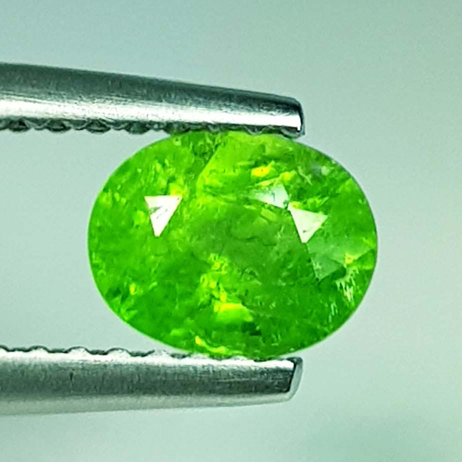 Natural Mali Garnet Oval Cut - 0.84 ct: No Reserve! Title: Natural Mali Garnet Oval Cut - 0.84 ct Color/Clarity: SI Carat Weight: 0.84 Dimensions: 6.30 x 5.00 x 3.50 Additional Information: Oval - Mali Shipping: Domestic: Flat-rate of $7.0
