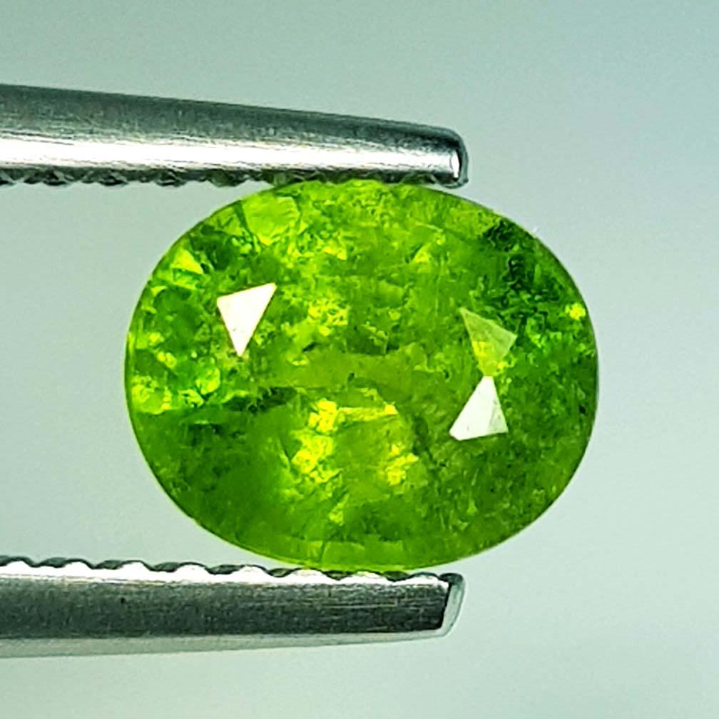 Natural Mali Garnet Oval Cut - 1.32 ct: No Reserve! Title: Natural Mali Garnet Oval Cut - 1.32 ct Color/Clarity: SI Carat Weight: 1.32 Dimensions: 7.00 x 5.90 x 4.20 Additional Information: Oval - Mali Shipping: Domestic: Flat-rate of $7.0
