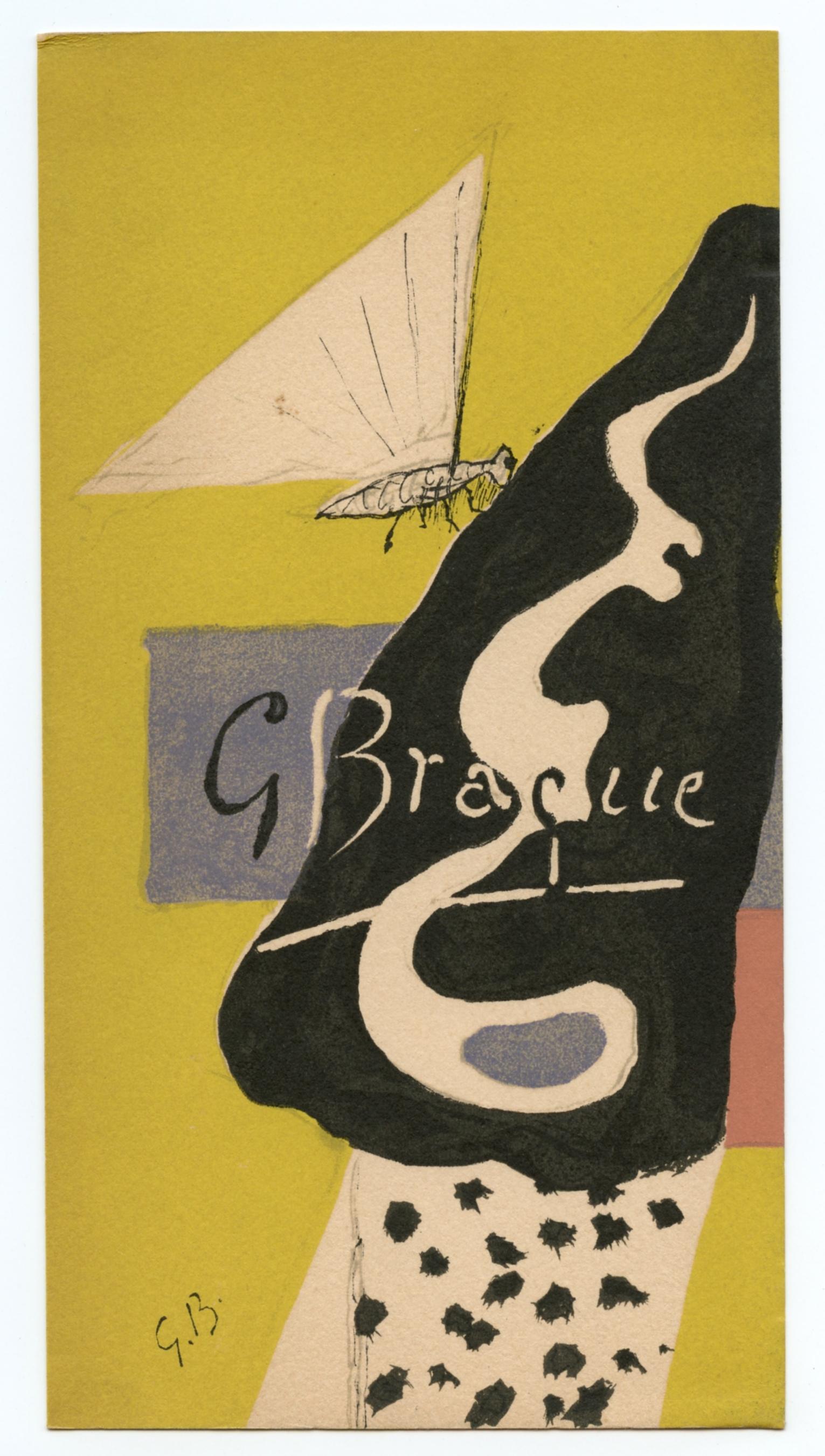 Georges Braque lithograph, 1953 (1 of 1)