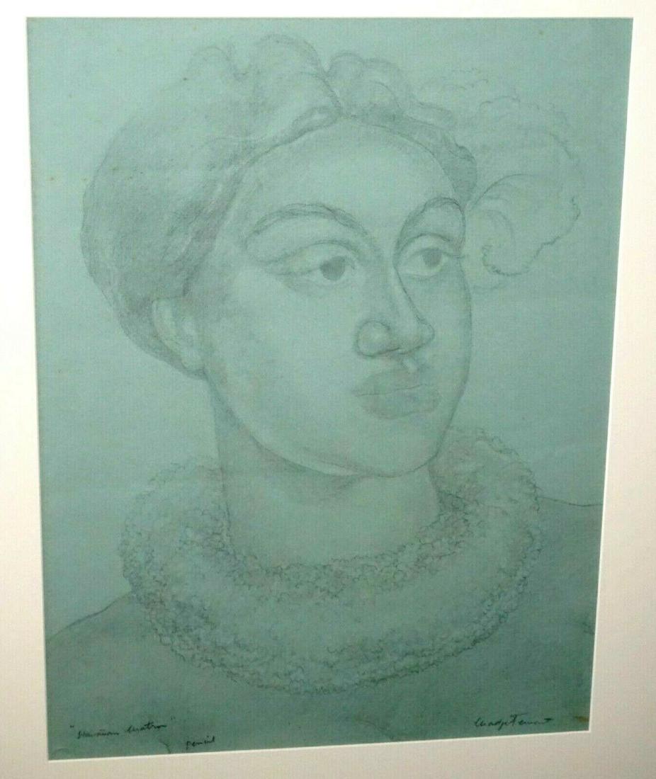 40s Hawaii Drawing Matron Madge Tennent (DAT)#5 (1 of 12)