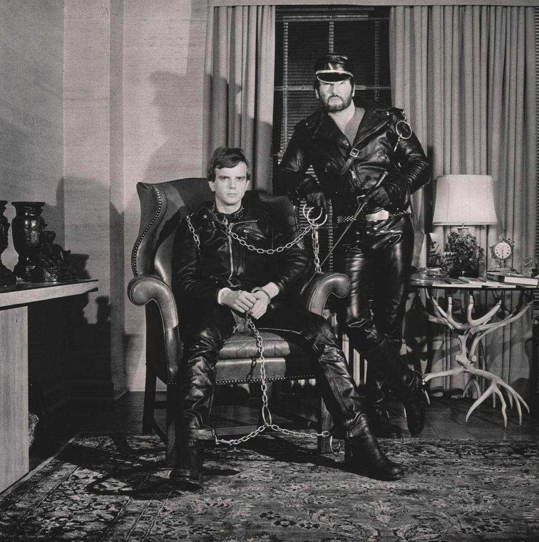 MAPPLETHORPE-Brian Ridley & Lyle Heeter, 1979: Artist: MAPPLETHORPE Print Title: Brian Ridley & Lyle Heeter, 1979 Medium: Authentic Vintage Sheet-fed Gravure Printed 1980s in Japan Image size (inches) approx. . 10 x 10”br> Robert Mapplethorp