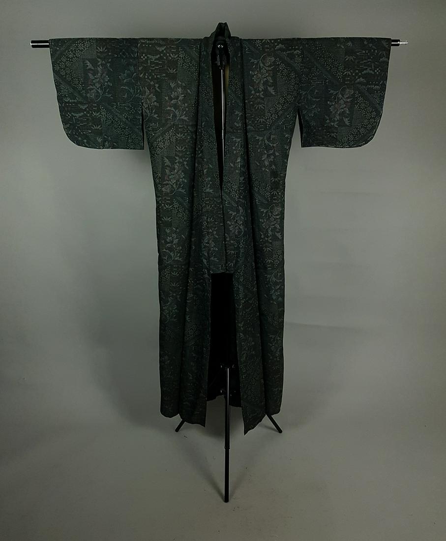 COTTON & LINEN NAVY KIMONO (1 of 8)
