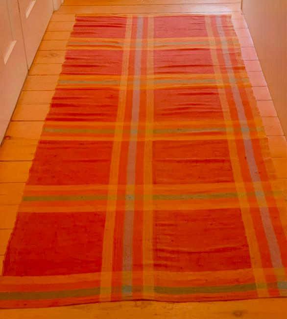 c. 1900 rag carpet (1 of 2)