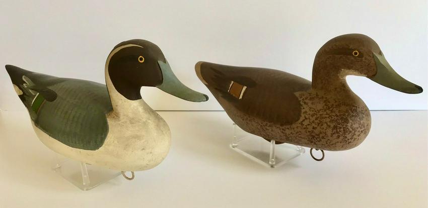 Pair of Pintail Duck Decoys (1 of 4)