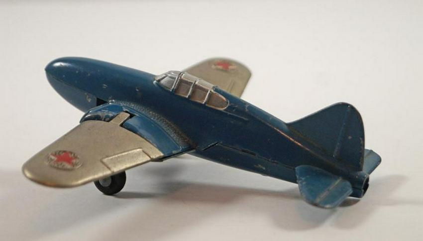 Vintage Airplane Die Cast Hubley Kiddie Toy (1 of 6)