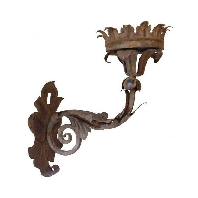 Early Tin Candle Sconce (1 of 5)