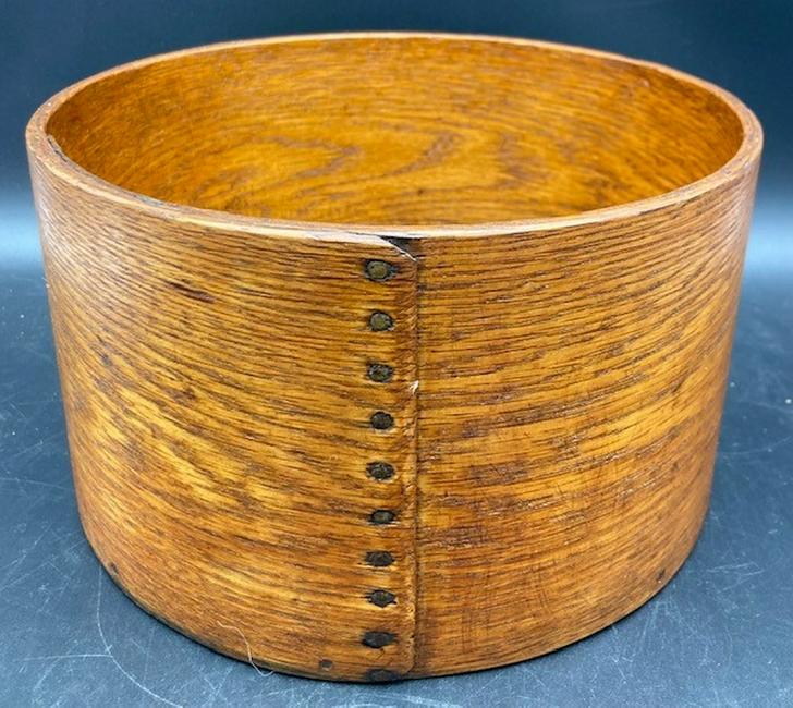 Antique Signed Wooden Dry Grain Measure Bentwood Pantry (1 of 10)