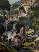 Oil painting Don Quixote Alexander Arkadievich Litvinov (1 of 7)