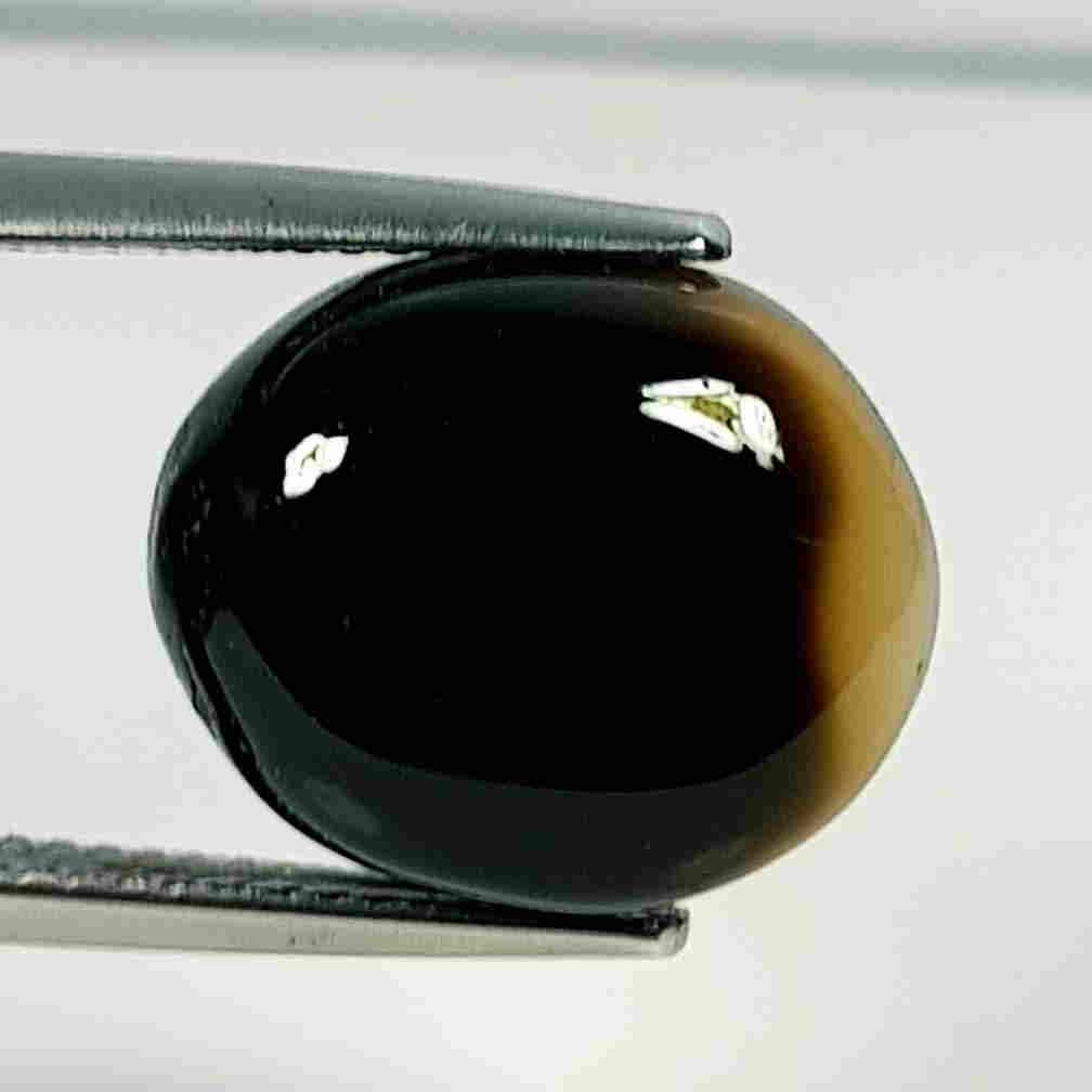 9.56 Ct Natural Black Agate (1 of 5)
