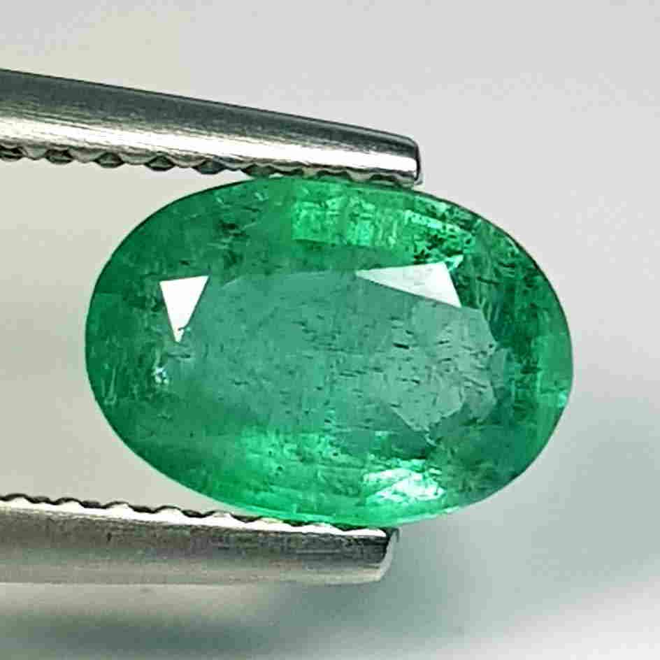 Natural Emerald Oval Cut 1.14 ct (1 of 5)