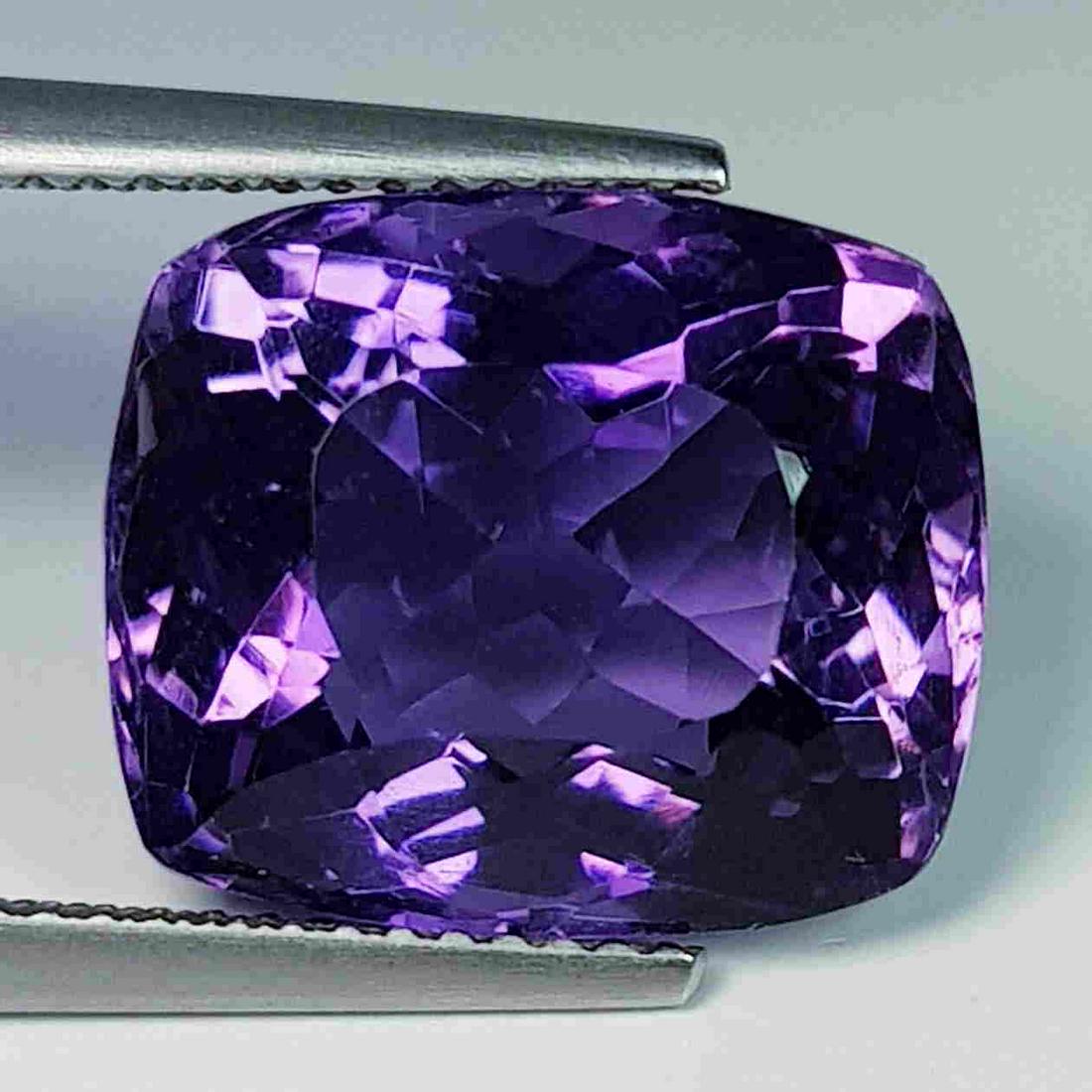 Natural Amethyst Cushion Cut 10.55 Ct (1 of 5)