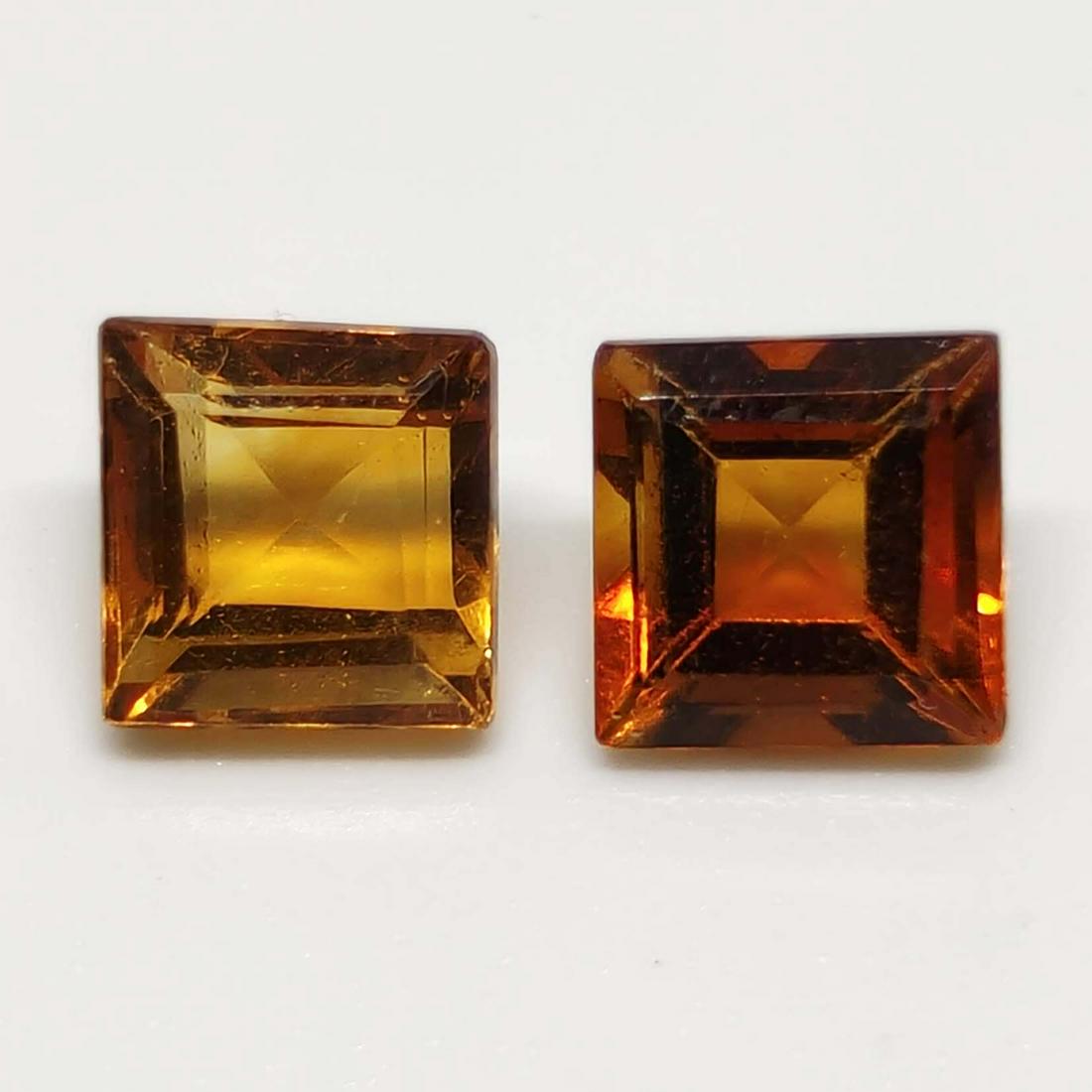 1.95 ct Natural Citrine Pair (1 of 1)