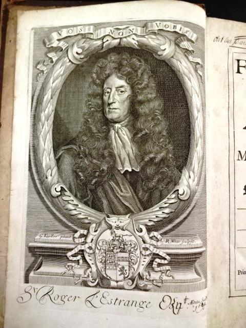 1694 Fables of Aesop by Roger L'Estrange (1 of 8)