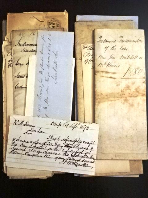 19th C Bundle of Scottish Legal Documents (1 of 3)