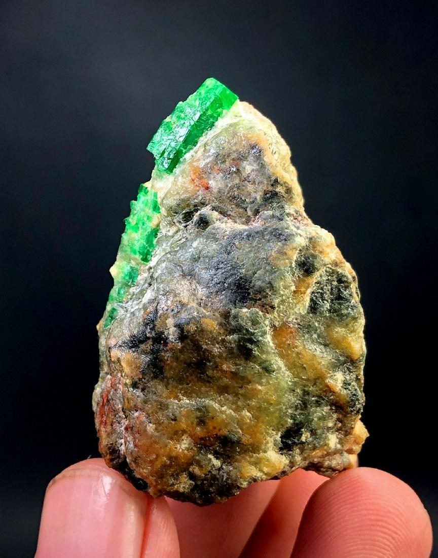 Gemmy Emerald Specimen from Panjsher Afghanistan, (1 of 4)
