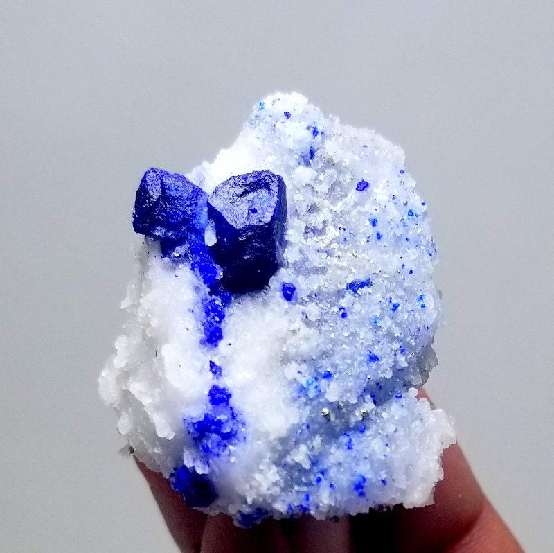 32 Grams Lovely Natural Blue Lazurite Crystal Specimen (1 of 9)