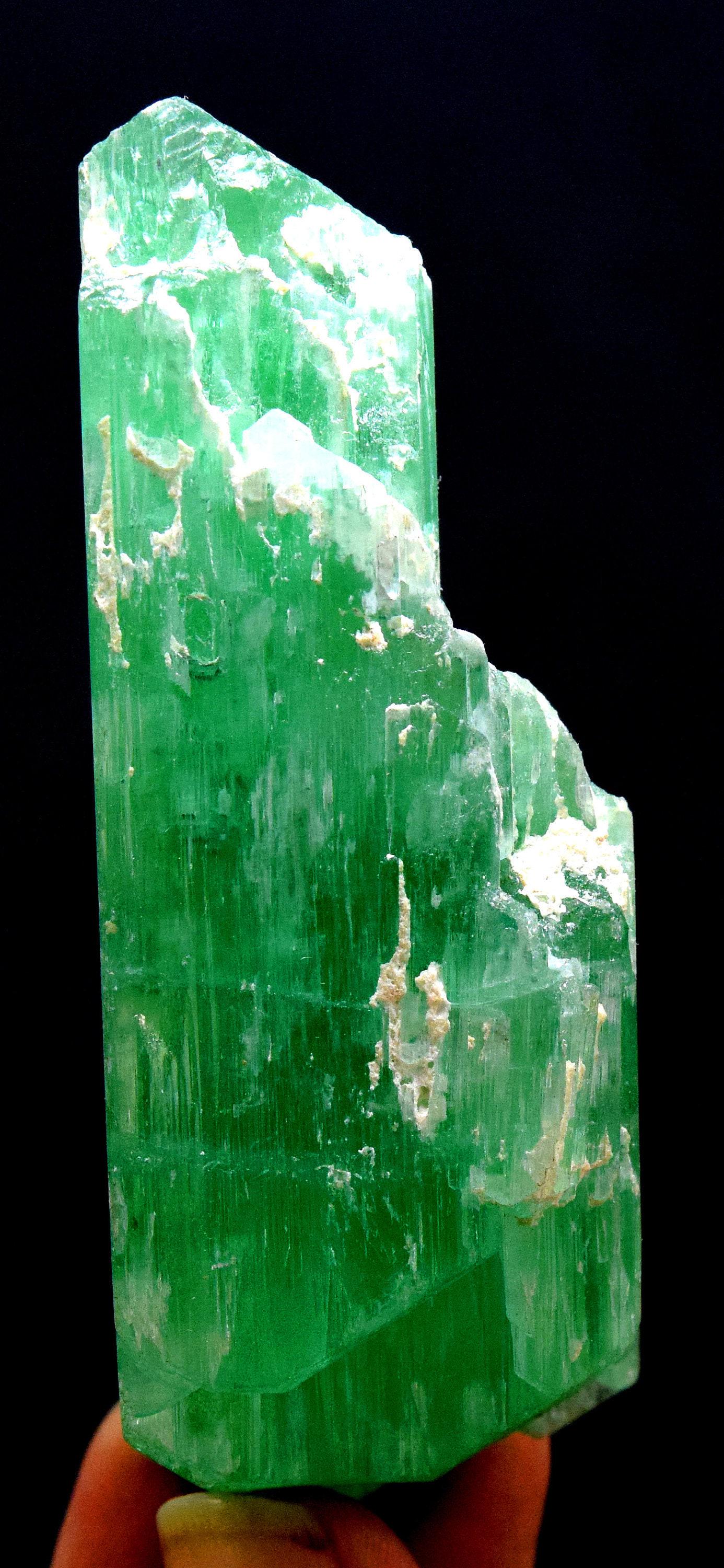 121 Gram Terminated And Undamaged Green Color Kunzite (1 of 7)