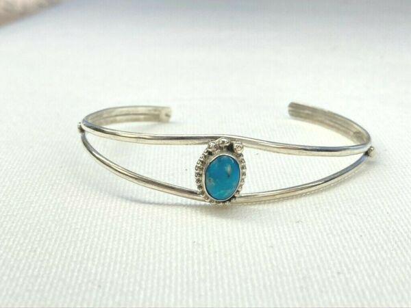Womens Turquoise Cuff Bracelet (1 of 12)