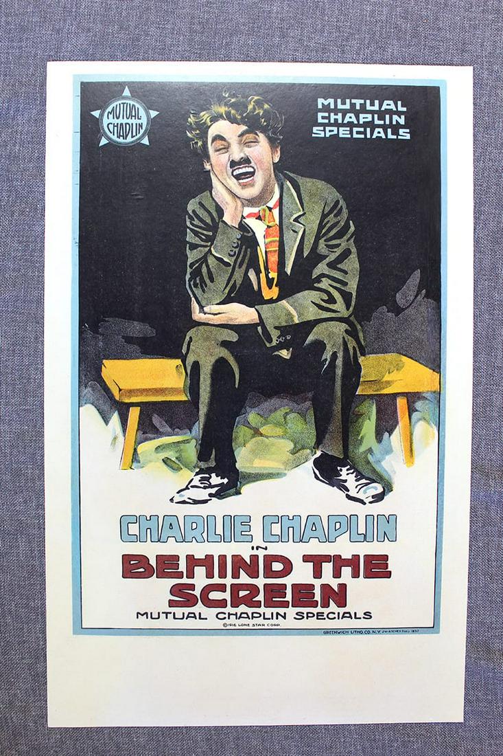 Behind The Screen - Charlie Chaplin (1916) US Window (1 of 1)