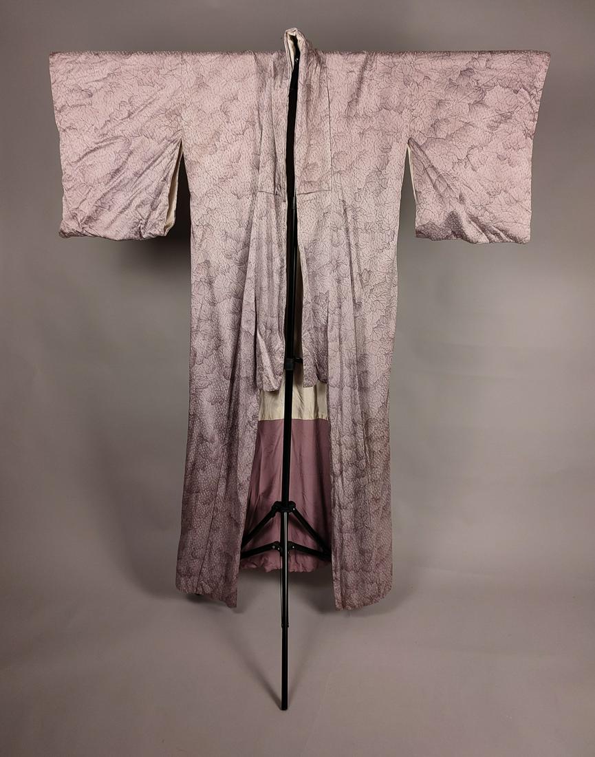 SILK LAVENDER FLORAL KIMONO (1 of 8)