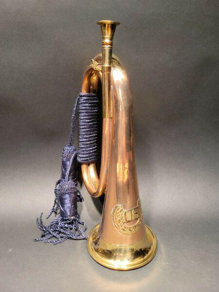 Civil War US Union Brass Bugle (1 of 12)