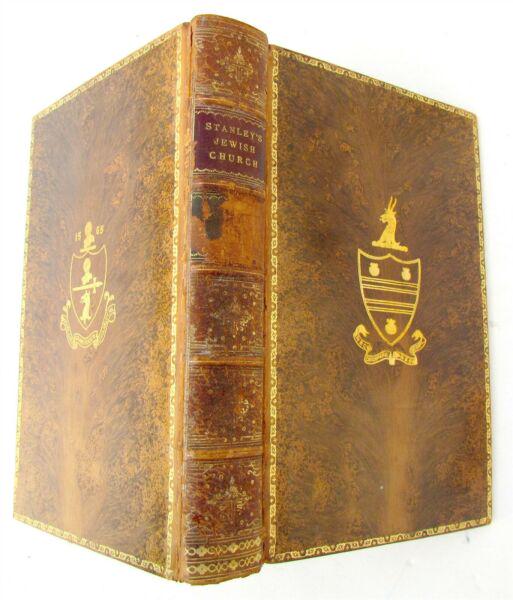 1901 HISTORY of JEWISH CHURCH by ARTHUR STANLEY antique (1 of 12)