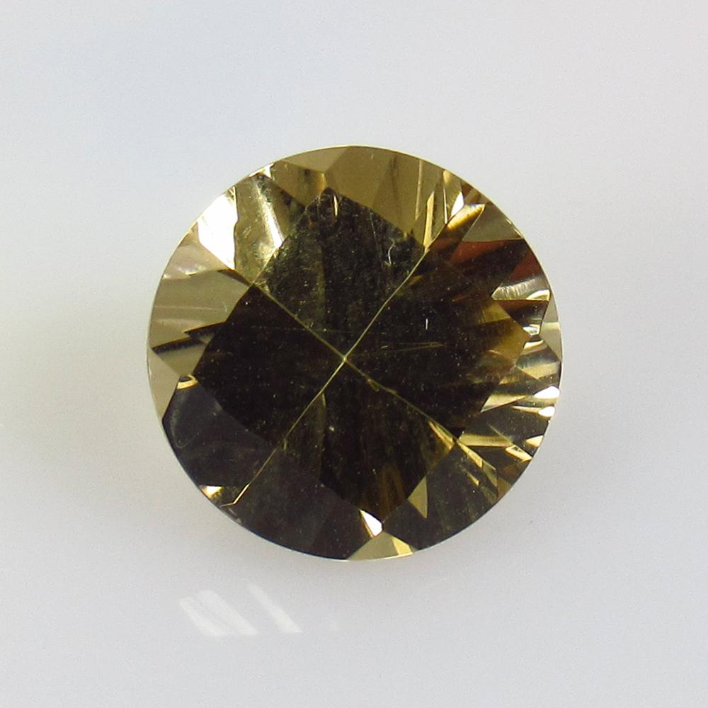 4.62 Ctw Natural Champagne Quartz Fancy Round Cut (1 of 3)