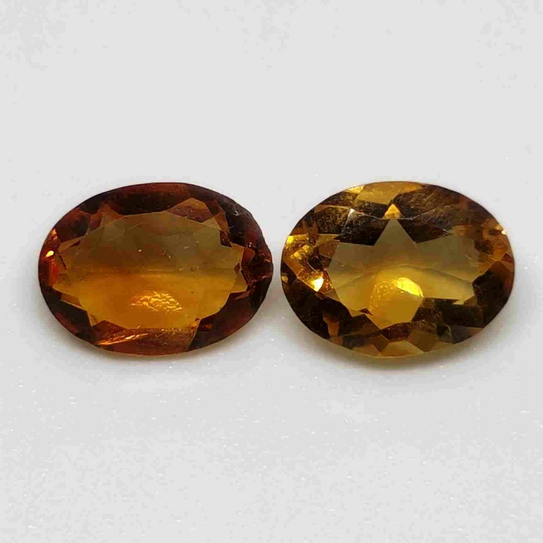 2.15 ct Natural Citrine Pair (1 of 1)