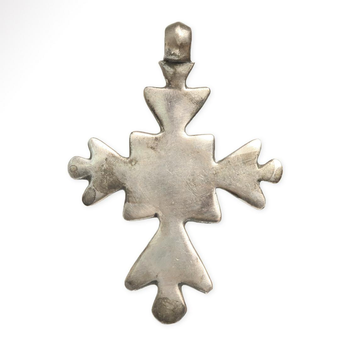 Medieval Crusaderâ€™s Silver Cross, c. 10th Century (1 of 6)