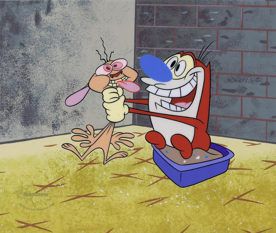 Ren & Stimpy Sericel Cell Nickelodeon Limited Edition (1 of 2)