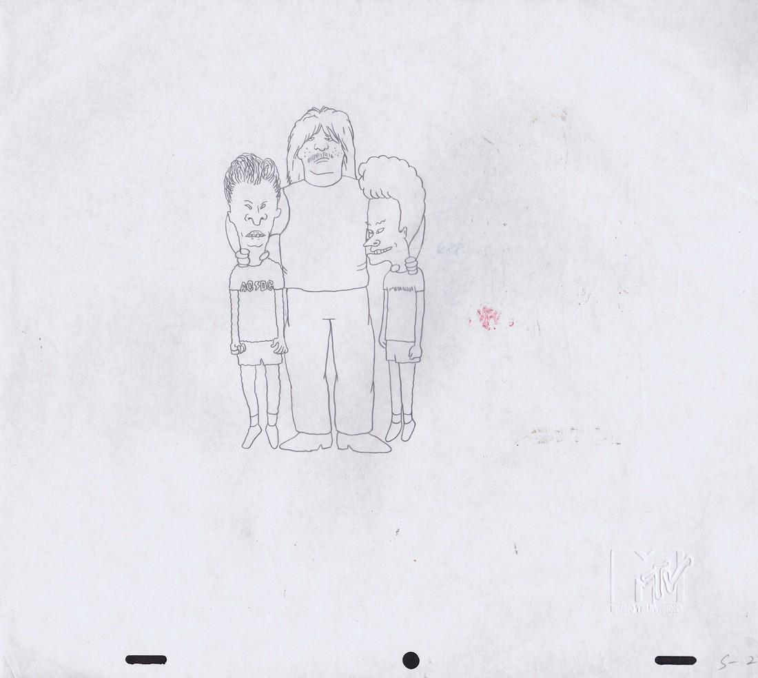 Beavis & Butt-Head Animation Art Original Production (1 of 2)