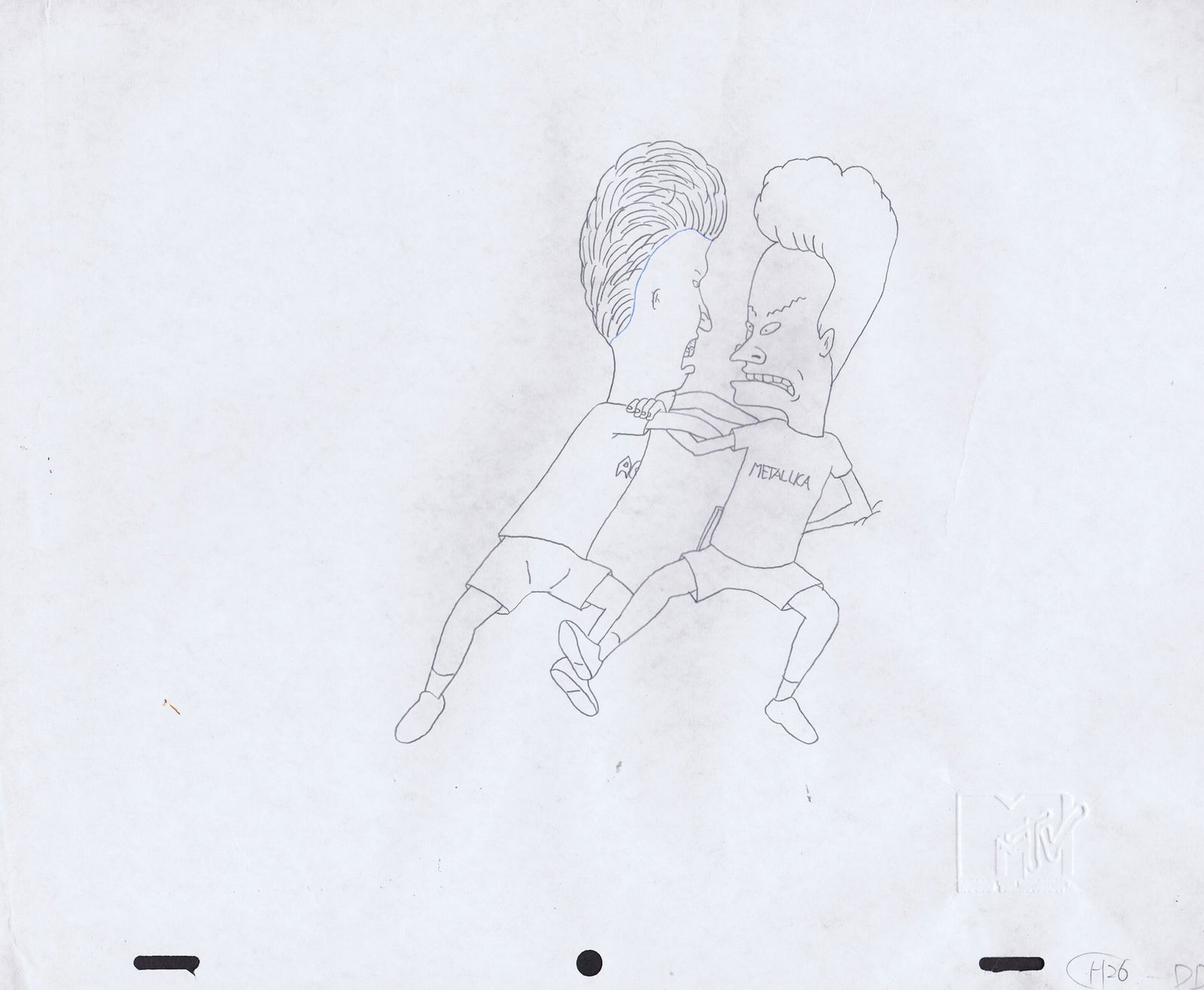 Beavis & Butt-Head Animation Art Original Production (1 of 2)