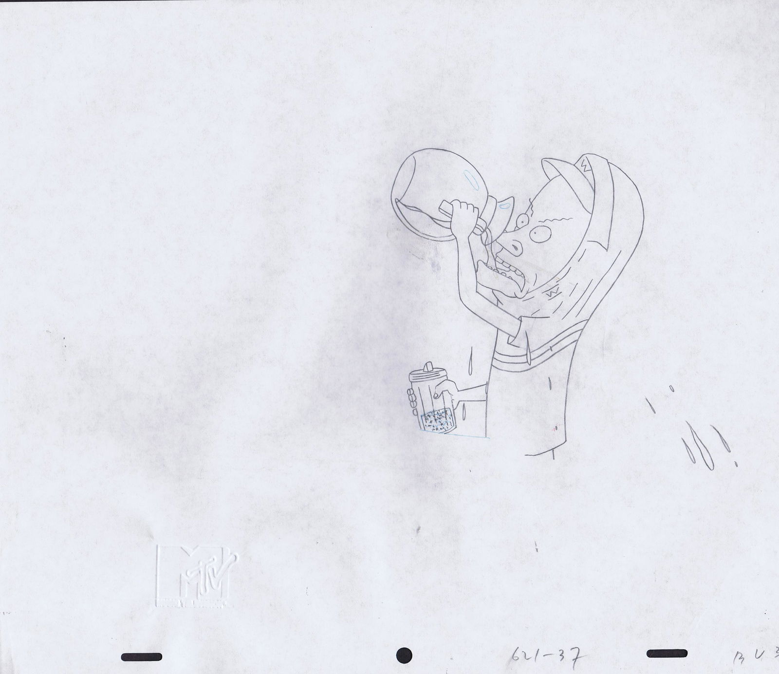 Beavis & Butt-Head Animation Art Original Production (1 of 2)