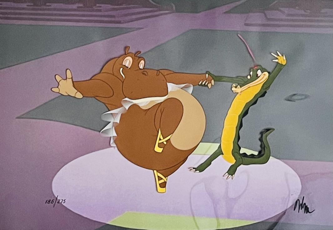 Fantasia Limited Edition Cel 186 of 275 Hyacinth Hippo (1 of 2)