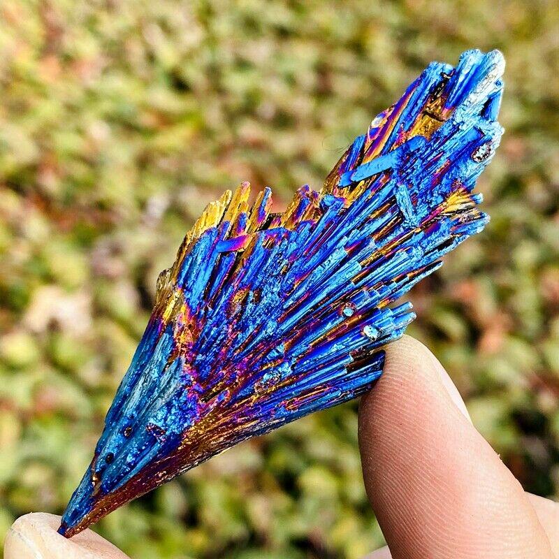 17g Rare multicolor tourmaline quartz crystal flake (1 of 8)