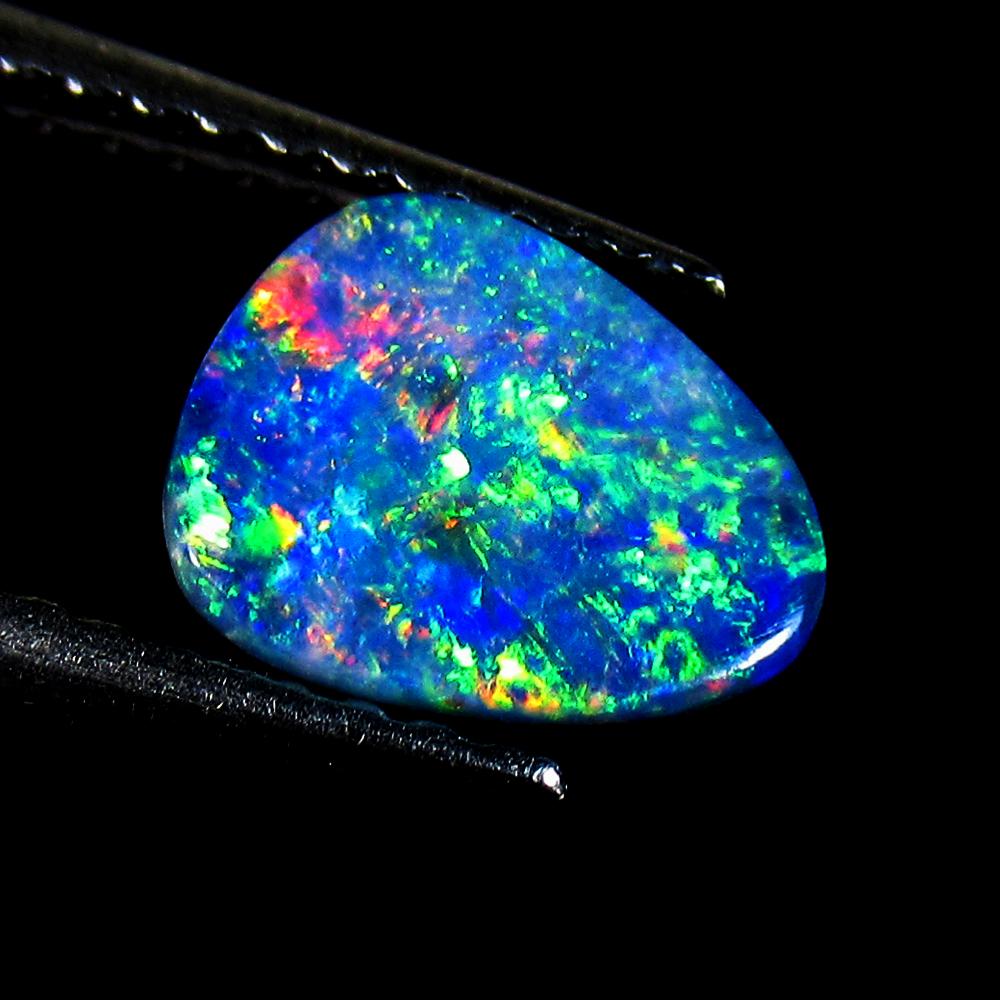 1.46 Ctw Natural Australian Doublet Opal Pear cut (1 of 2)